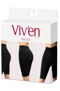 Велосипедки женские Viven petty черные, размер L/XL