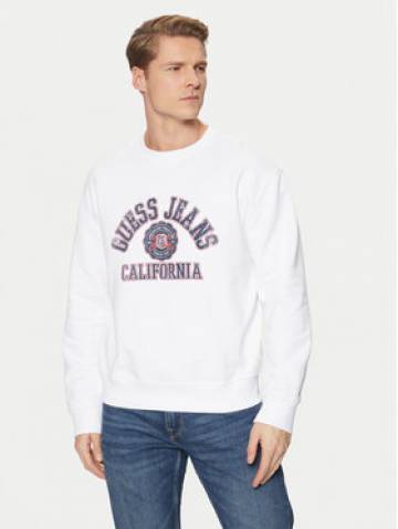 Guess Jeans Світшот M5RQ40 KCPR1 Білий Regular Fit Guess Jeans Світшот M5RQ40 KCPR1 Білий Regular Fit