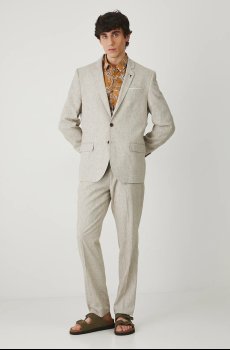 Пиджак с примесью льна Medicine