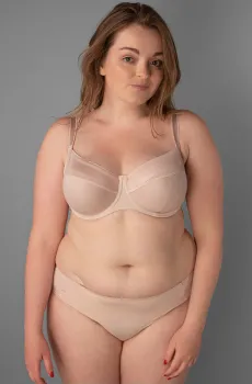 Женский бежевый бюстгальтер Бежевый 85B brabrabra 1010046