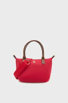 Женская красная сумка POPETTE MINI TOTE Красный ONESIZE Tommy Hilfiger AW0AW17709
