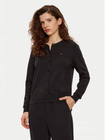 Tommy Hilfiger Кардиган WW0WW42370 Чорний Regular Fit