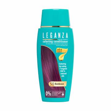 Безаммиачный тонирующий бальзам для волос Leganza 50 Бордо, 150 мл Безаммиачный тонирующий бальзам для волос Leganza 50 Бордо, 150 мл