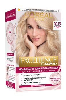 Крем-краска для волос LOreal Paris Excellence Creme с тройным уходом, 10.13 Легендарный блонд, 192 мл