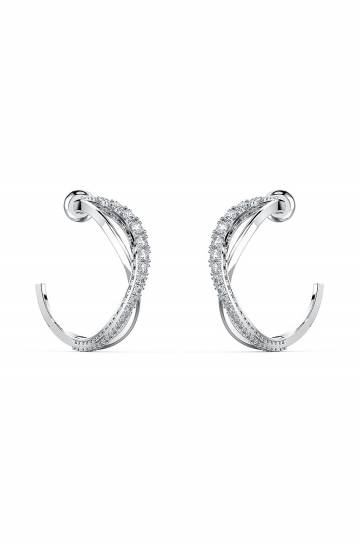 Swarovski - Сережки TWIST MINI HOOP Swarovski - Сережки TWIST MINI HOOP