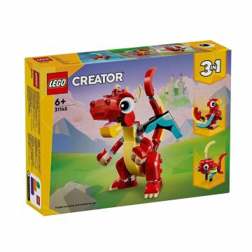 Конструктор LEGO Creator Красный Дракон, 149 деталей, от 6 лет (31145) Конструктор LEGO Creator Красный Дракон, 149 деталей, от 6 лет (31145)
