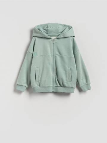 Reserved - Бавовняне худі - синій - 006FK-55X Reserved - Бавовняне худі - синій - 006FK-55X