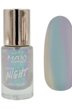 Лак для ногтей Maxi Color Polar Night Nail Polish 02, 10 мл