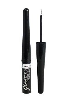 Подводка для глаз Rimmel GlamEyes Professional Liquid Liner 001 Black Glamour, 3.5 мл