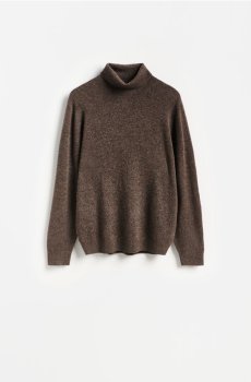 Reserved - MEN`S SWEATER - кавовий - 879KS-84M