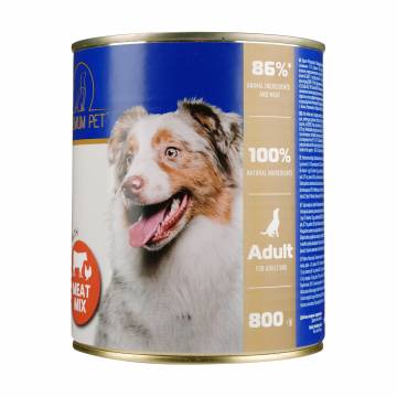 Паштет для взрослых собак Premium Pet Мясное ассорти, 800 г Паштет для взрослых собак Premium Pet Мясное ассорти, 800 г
