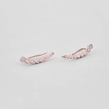 Золотые серьги Minimal ЗЛК-0308-ч-PR Золотые серьги Minimal ЗЛК-0308-ч-PR