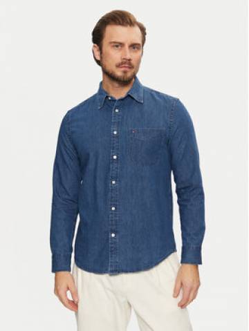 Tommy Hilfiger Джинсова сорочка MW0MW37581 Голубий Regular Fit Tommy Hilfiger Джинсова сорочка MW0MW37581 Голубий Regular Fit