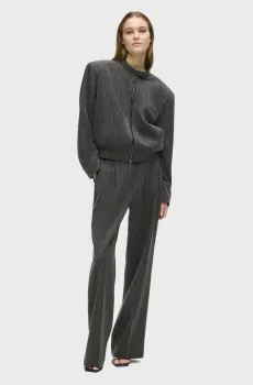 Женские серые брюки в полоску tailored Серый 38 Karl Lagerfeld B3W10086
