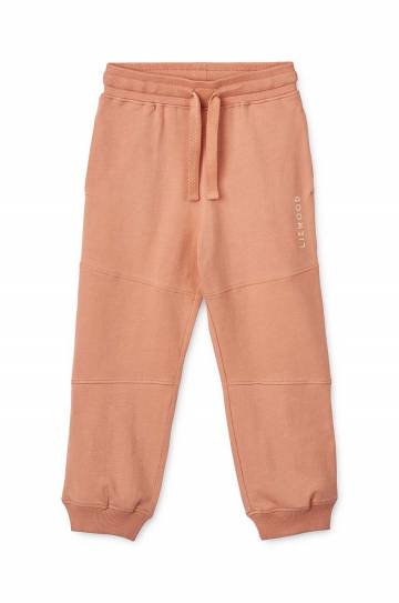 Детские спортивные штаны Liewood цвет оранжевый однотонные