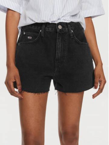 Tommy Jeans Джинсові шорти DW0DW17633 Чорний Regular Fit Tommy Jeans Джинсові шорти DW0DW17633 Чорний Regular Fit