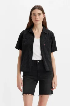Женская черная рубашка с узором Черный XS Levi’s® A7175;0009