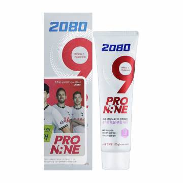 Отбеливающая зубная паста Dental Clinic 2080 Pro Nain Strong Toothpaste с пробиотиками и гиалуроновой кислотой, 120 г Отбеливающая зубная паста Dental Clinic 2080 Pro Nain Strong Toothpaste с пробиотиками и гиалуроновой кислотой, 120 г