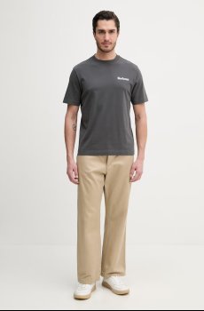 Хлопковая футболка Barbour