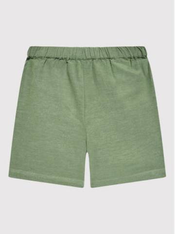 NAME IT Шорти з тканини 13200381 Зелений Regular Fit NAME IT Шорти з тканини 13200381 Зелений Regular Fit