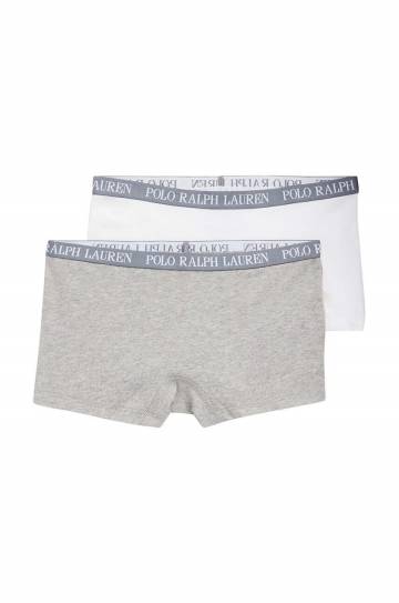 Детские боксеры Polo Ralph Lauren 2 шт цвет серый Детские боксеры Polo Ralph Lauren 2 шт цвет серый