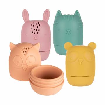 Набор игрушек для купания Canpol Babies, от 3 месяцев, 4 шт (80/308) Набор игрушек для купания Canpol Babies, от 3 месяцев, 4 шт (80/308)