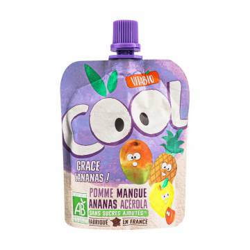 Детский напиток Vitabio Cool Fruits с яблоком, манго и ананасом, 90 г Детский напиток Vitabio Cool Fruits с яблоком, манго и ананасом, 90 г