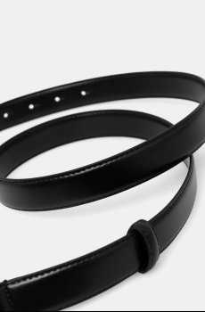 Кожаный ремень Karl Lagerfeld IKON