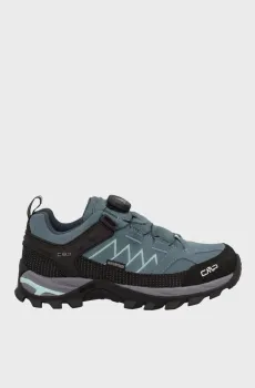 Женские бирюзовые замшевые кроссовки RIGEL LOW FITGO TREKKING SHOES Бирюзовый 36 CMP 3Q13586-E111