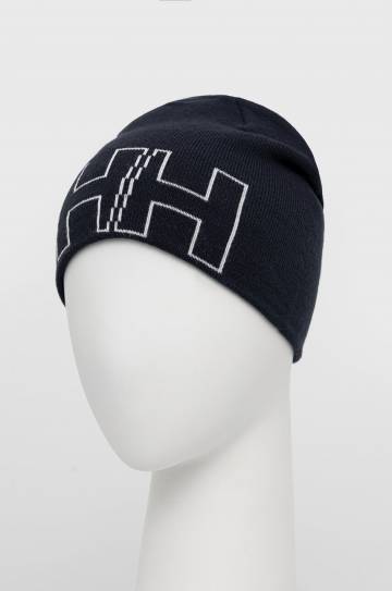 Шапка Helly Hansen цвет синий из тонкого трикотажа Шапка Helly Hansen цвет синий из тонкого трикотажа