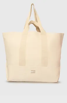 Женская бежевая сумка TOTE EDITION CANVAS Бежевый ONESIZE Tommy Jeans AW0AW17542