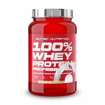Протеин Scitec Nutrition 100% Whey Protein Professional Ягодная ваниль, в порошке, 920 г Протеин Scitec Nutrition 100% Whey Protein Professional Ягодная ваниль, в порошке, 920 г