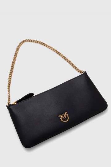 Кожаная сумочка Pinko цвет чёрный 102747 A0F1