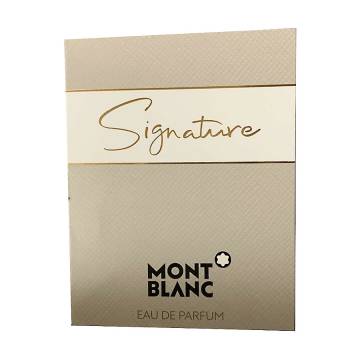 Montblanc Signature Парфюмированная вода женская, 2 мл (пробник) Montblanc Signature Парфюмированная вода женская, 2 мл (пробник)