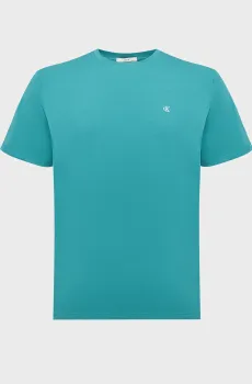 Мужская бирюзовая футболка CLASSIC Бирюзовый XL Calvin Klein LV14RD254G