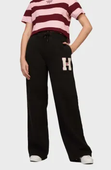 Женские черные спортивные брюки TJW H GRAPHIC SWEAT PANT Черный S Tommy Jeans DW0DW20558