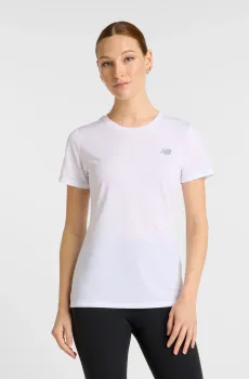 Женская белая футболка Sport Белый XS New Balance WT51244WT