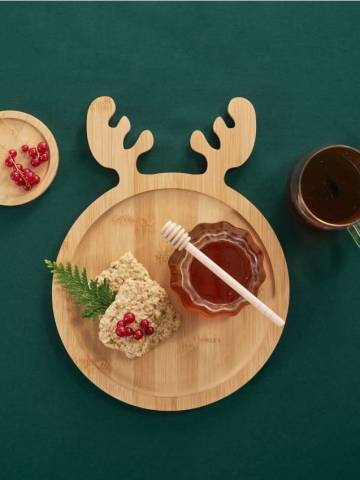 Таця сервірувальна - бежевий