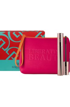 Набор для макияжа Collistar Infinito (тушь для ресниц, 7.5 мл + двухфазная жидкость, 35 мл + косметичка)