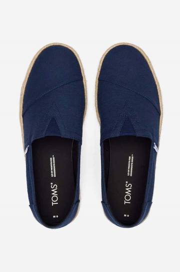 Эспадрильи Toms Alpargata Rope 2.0 10019870 NAVY цвет синий Эспадрильи Toms Alpargata Rope 2.0 10019870 NAVY цвет синий