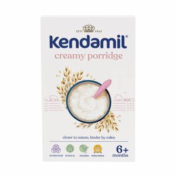 Детская молочная сливочная овсяная каша Kendamil, от 6 месяцев, 150 г Детская молочная сливочная овсяная каша Kendamil, от 6 месяцев, 150 г