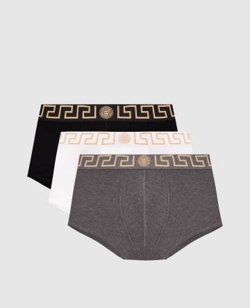 Набор трусов-боксеров с узором логотипа