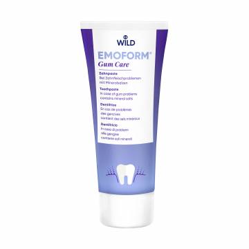 Зубная паста Dr. Wild Emoform Gum Care Уход за деснами, с минеральными солями, 75 мл Зубная паста Dr. Wild Emoform Gum Care Уход за деснами, с минеральными солями, 75 мл