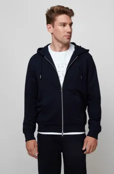Мужское темно-синее худи Синий 3XL Karl Lagerfeld 500900.705892;690