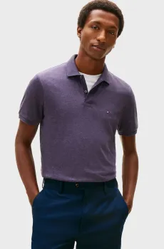Мужское фиолетовое поло LIQUID REG SEASONAL Фиолетовый XL Tommy Hilfiger MW0MW39994