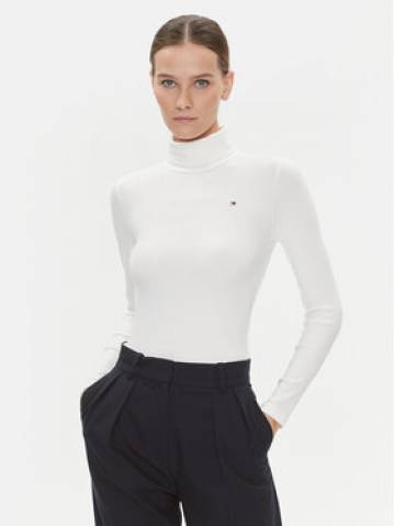 Tommy Hilfiger Гольф 5x2 WW0WW39826 Écru Slim Fit Tommy Hilfiger Гольф 5x2 WW0WW39826 Écru Slim Fit