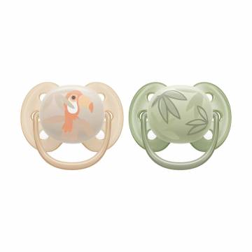 Пустышка AVENT Ultra Soft 0-6 месяцев, 2 шт (SCF091/07) Пустышка AVENT Ultra Soft 0-6 месяцев, 2 шт (SCF091/07)