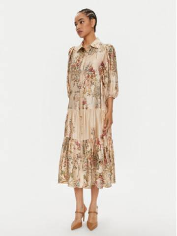 ViCOLO Сукня-сорочка TB2658 Бежевий Regular Fit ViCOLO Сукня-сорочка TB2658 Бежевий Regular Fit