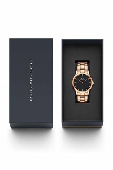 Часы Daniel Wellington Iconic Link 36 цвет розовый Часы Daniel Wellington Iconic Link 36 цвет розовый