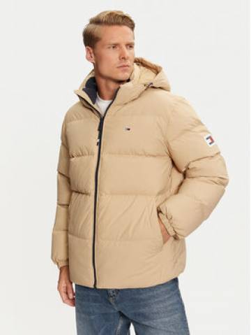Tommy Jeans Пуховик Essential DM0DM19786 Бежевий Regular Fit Tommy Jeans Пуховик Essential DM0DM19786 Бежевий Regular Fit